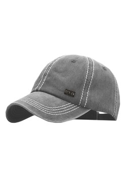 Czapka z Daszkiem, Szara z Przeszyciami, Fastryga, Letnia, 100% BAWEŁNA, Przewiewna -Pako Jeans CPAPJNSDASZEK12520sz ze sklepu JegoSzafa.pl w kategorii Czapki z daszkiem męskie - zdjęcie 134027106