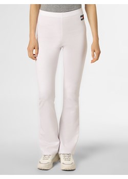 Tommy Jeans Damskie spodnie dresowe Kobiety biały jednolity ze sklepu vangraaf w kategorii Spodnie damskie - zdjęcie 134068469