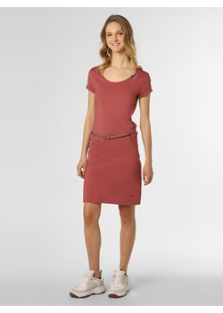 Ragwear - Sukienka damska – Montana Organic, różowy|czerwony ze sklepu vangraaf w kategorii Sukienki - zdjęcie 134068479