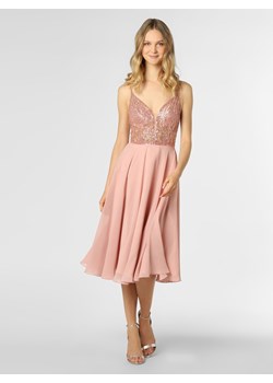 Swing Damska sukienka wieczorowa Kobiety Sztuczne włókno brudny róż jednolity ze sklepu vangraaf w kategorii Sukienki - zdjęcie 134068485