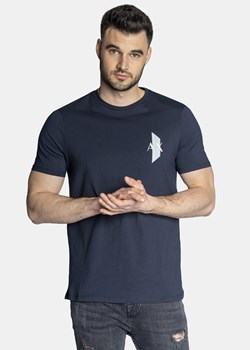 Koszulka męska granatowa Armani Exchange 3LZTAB ZJ8TZ 1510 ze sklepu Sneaker Peeker w kategorii T-shirty męskie - zdjęcie 134087145