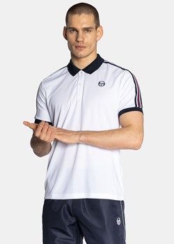 T-shirt męski biały Sergio Tacchini z krótkimi rękawami 