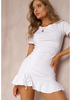 Biała Sukienka Corbeas ze sklepu Renee odzież w kategorii Sukienki - zdjęcie 134147988