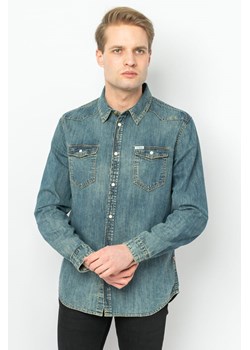 koszula męska guess m1bh02 d14lb jeansowa ze sklepu Royal Shop w kategorii Koszule męskie - zdjęcie 134205125