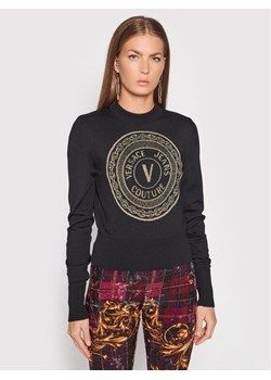 Sweter damski Versace Jeans z okrągłym dekoltem 