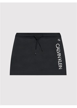Calvin Klein Jeans Spódnica Institutional Logo IG0IG01491 Czarny Regular Fit ze sklepu MODIVO w kategorii Spódnice dziewczęce - zdjęcie 134266687