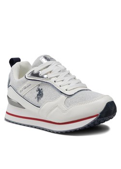 U.S. Polo Assn. Sneakersy Fey003 FEY003W/2YM1 Biały ze sklepu MODIVO w kategorii Buty sportowe damskie - zdjęcie 134300939
