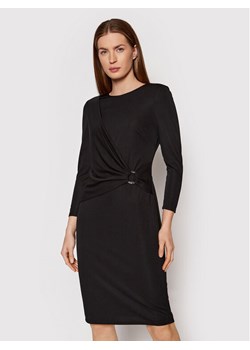 Lauren Ralph Lauren Sukienka koktajlowa 250855112001 Czarny Slim Fit ze sklepu MODIVO w kategorii Sukienki - zdjęcie 134323707