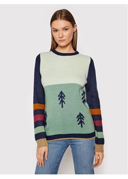 Femi Stories Sweter Apo Beżowy Slim Fit ze sklepu MODIVO w kategorii Swetry damskie - zdjęcie 134327266