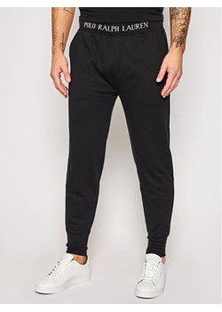 Polo Ralph Lauren Spodnie dresowe Loop Back 714804801002 Czarny Regular Fit ze sklepu MODIVO w kategorii Spodnie męskie - zdjęcie 134337267