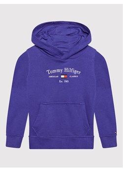 Bluza chłopięca fioletowa Tommy Hilfiger 