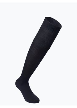 FALKE Podkolanówki Mężczyźni Wełna granatowy jednolity ze sklepu vangraaf w kategorii Skarpetki męskie - zdjęcie 134377506