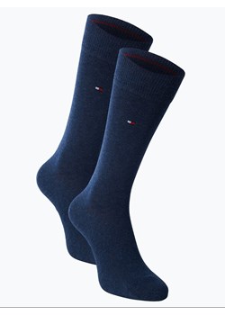Tommy Hilfiger Skarpety pakowane po 2 szt. Mężczyźni Bawełna indygo jednolity ze sklepu vangraaf w kategorii Skarpetki męskie - zdjęcie 134377528
