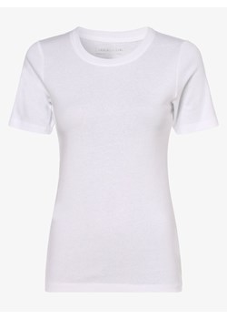 brookshire T-shirt damski Kobiety Bawełna biały jednolity ze sklepu vangraaf w kategorii Bluzki damskie - zdjęcie 134377556