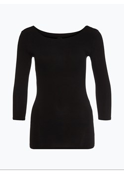 Marc Cain Essentials Koszulka damska Kobiety Syntetyczny czarny jednolity ze sklepu vangraaf w kategorii Bluzki damskie - zdjęcie 134377586