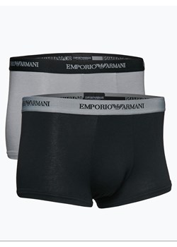 Emporio Armani Obcisłe bokserki Mężczyźni Bawełna czarny jednolity ze sklepu vangraaf w kategorii Majtki męskie - zdjęcie 134377599