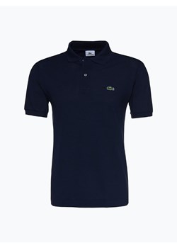 Lacoste Męska koszulka polo Mężczyźni Bawełna granatowy jednolity - id: 236614-0010-00003 - marki Lacoste - 134377605 Lacoste Męska koszulka polo Mężczyźni Bawełna granatowy jednolity ze sklepu vangraaf w kategorii T-shirty męskie - zdjęcie 134377605