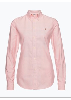 Polo Ralph Lauren - Bluzka damska – Slim Fit, różowy ze sklepu vangraaf w kategorii Koszule damskie - zdjęcie 134377675