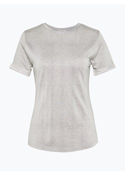 Apriori T-shirt damski Kobiety wiskoza szary jednolity ze sklepu vangraaf w kategorii Bluzki damskie - zdjęcie 134377828