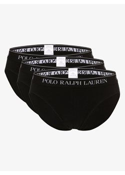 Polo Ralph Lauren Slipy pakowane po 3 szt. Mężczyźni Bawełna czarny jednolity ze sklepu vangraaf w kategorii Majtki męskie - zdjęcie 134377838