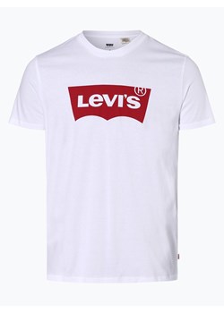 Levi's T-shirt męski Mężczyźni Bawełna biały nadruk ze sklepu vangraaf w kategorii T-shirty męskie - zdjęcie 134377885