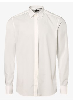 Olymp Level Five - Koszula męska łatwa w prasowaniu z wywijanymi mankietami, biały ze sklepu vangraaf w kategorii Koszule męskie - zdjęcie 134377948