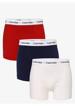 Calvin Klein Obcisłe bokserki pakowane po 3 szt. Mężczyźni Dżersej czerwony jednolity - id: 429724-0006-09940 - marki Calvin Klein - 134378049 Calvin Klein Obcisłe bokserki pakowane po 3 szt. Mężczyźni Dżersej czerwony jednolity ze sklepu vangraaf w kategorii Majtki męskie - zdjęcie 134378049