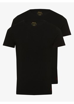 Polo Ralph Lauren T-shirty pakowane po 2 szt. Mężczyźni Dżersej czarny jednolity ze sklepu vangraaf w kategorii T-shirty męskie - zdjęcie 134378078