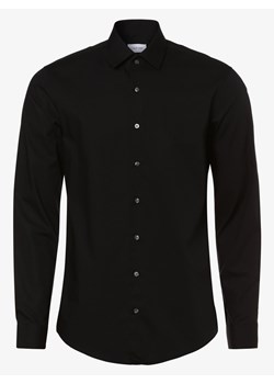 Calvin Klein - Koszula męska – Two Ply, czarny ze sklepu vangraaf w kategorii Koszule męskie - zdjęcie 134378285