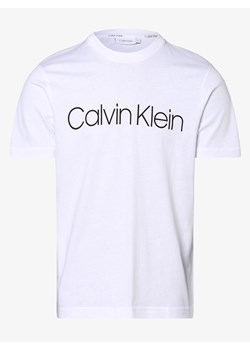 Calvin Klein - T-shirt męski, biały ze sklepu vangraaf w kategorii T-shirty męskie - zdjęcie 134378318