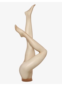 FALKE Rajstopy Kobiety Sztuczne włókno beżowy jednolity ze sklepu vangraaf w kategorii Rajstopy - zdjęcie 134378347