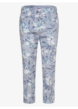 Zerres - Spodnie damskie – Cora, biały|niebieski ze sklepu vangraaf w kategorii Spodnie damskie - zdjęcie 134378417