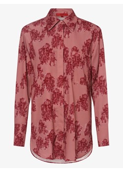 HUGO - Bluzka damska – Erselia, różowy|czerwony ze sklepu vangraaf w kategorii Koszule damskie - zdjęcie 134378595