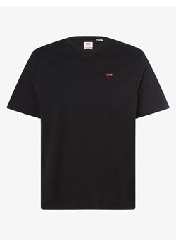 Levi's T-shirt męski Mężczyźni Bawełna czarny jednolity ze sklepu vangraaf w kategorii T-shirty męskie - zdjęcie 134378625