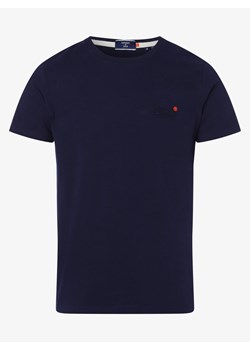 Superdry - T-shirt męski, niebieski ze sklepu vangraaf w kategorii T-shirty męskie - zdjęcie 134378678