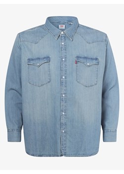 Levi's - Męska koszula jeansowa – duże rozmiary, niebieski ze sklepu vangraaf w kategorii Koszule męskie - zdjęcie 134378749