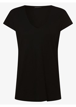 Drykorn T-shirt damski Kobiety Bawełna czarny jednolity ze sklepu vangraaf w kategorii Bluzki damskie - zdjęcie 134379089
