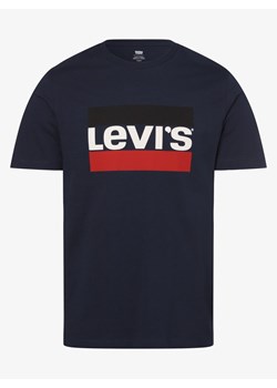 Levi's T-shirt męski Mężczyźni Bawełna granatowy nadruk ze sklepu vangraaf w kategorii T-shirty męskie - zdjęcie 134379315
