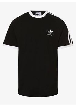 adidas Originals T-shirt Mężczyźni Bawełna czarny jednolity ze sklepu vangraaf w kategorii T-shirty męskie - zdjęcie 134379316