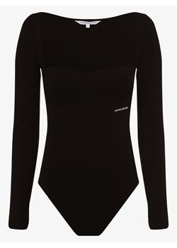 Calvin Klein Jeans - Damskie body, czarny ze sklepu vangraaf w kategorii Bluzki damskie - zdjęcie 134380688