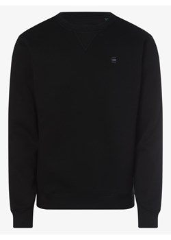 G-Star RAW Męska bluza nierozpinana Mężczyźni czarny jednolity ze sklepu vangraaf w kategorii Bluzy męskie - zdjęcie 134381279