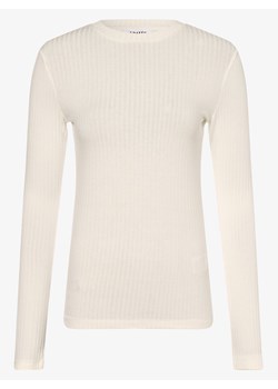 EDITED Damska koszulka z długim rękawem Kobiety Dżersej écru jednolity ze sklepu vangraaf w kategorii Bluzki damskie - zdjęcie 134381518