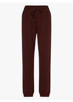 mbyM - Damskie spodnie dresowe – Nema, brązowy|lila|czerwony ze sklepu vangraaf w kategorii Spodnie damskie - zdjęcie 134381746
