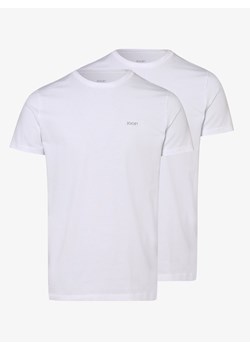 JOOP! T-shirty pakowane po 2 szt. Mężczyźni Bawełna biały jednolity ze sklepu vangraaf w kategorii Podkoszulki męskie - zdjęcie 134382625