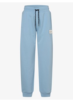 Armani Exchange - Damskie spodnie dresowe, niebieski ze sklepu vangraaf w kategorii Spodnie damskie - zdjęcie 134382709