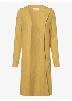 s.Oliver - Dzianinowe wdzianko damskie, żółty ze sklepu vangraaf w kategorii Swetry damskie - zdjęcie 134383805