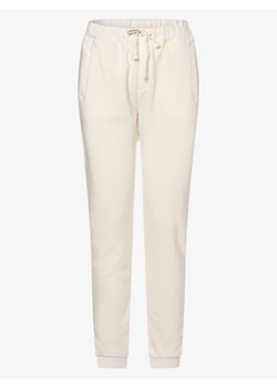 Marie Lund - Damskie spodnie dresowe, biały ze sklepu vangraaf w kategorii Spodnie damskie - zdjęcie 134384246