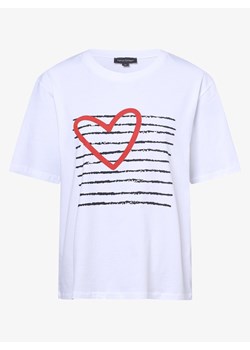 Franco Callegari T-shirt damski Kobiety Dżersej biały nadruk ze sklepu vangraaf w kategorii Bluzki damskie - zdjęcie 134384398