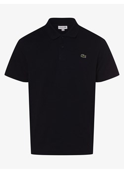 T-shirt męski czarny Lacoste casual 