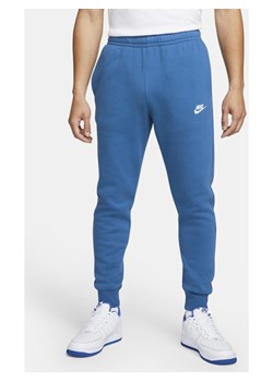 Joggery Nike Sportswear Club Fleece - Niebieski ze sklepu Nike poland w kategorii Spodnie męskie - zdjęcie 134532817